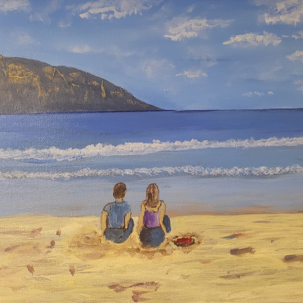 Beachside Serenity Canvas Art